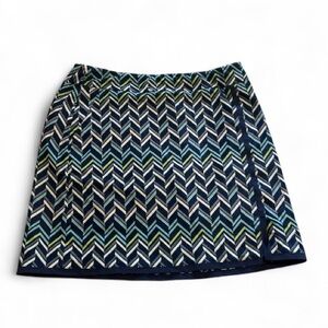 Multi Colored EPNY Ladies Golf Stretch Pull On Skort W/ Pockets